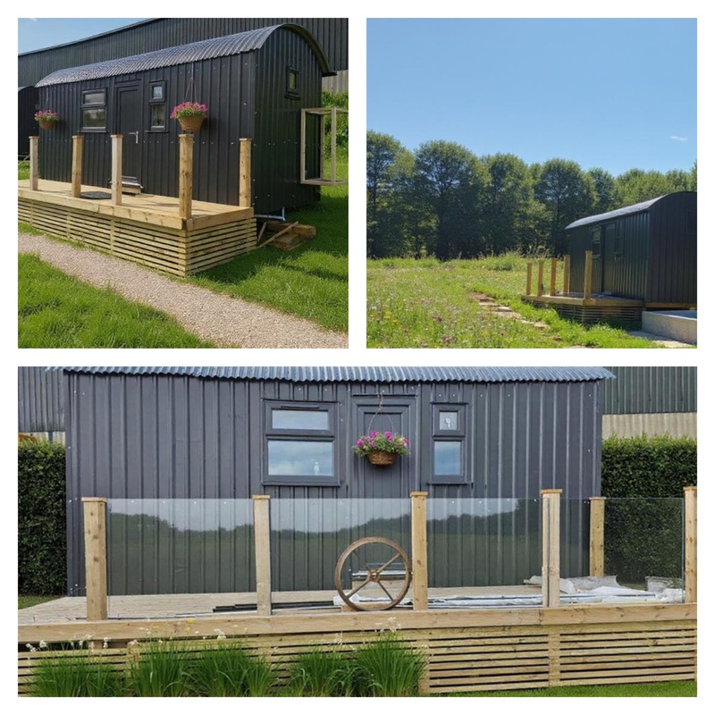 Hidden Fell Escapes - Impression of the new Shepherd's Hut