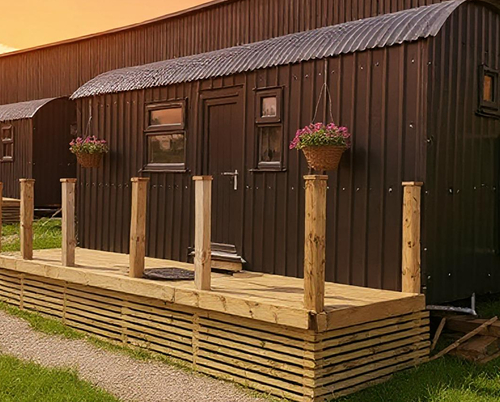 Hidden Fell Escapes - Impression of the new Shepherd's Hut